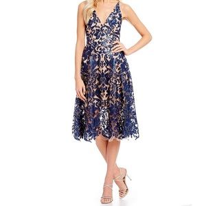 Dress the Population Blair Sequin Lace Dre…